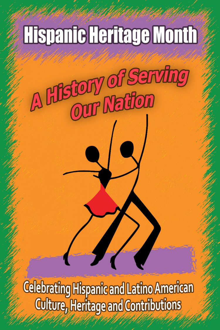 Hispanic Heritage Month Orange 2019 Theme