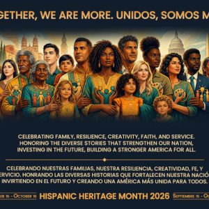 2026 Winning Poster National Hispanic Heritage Month