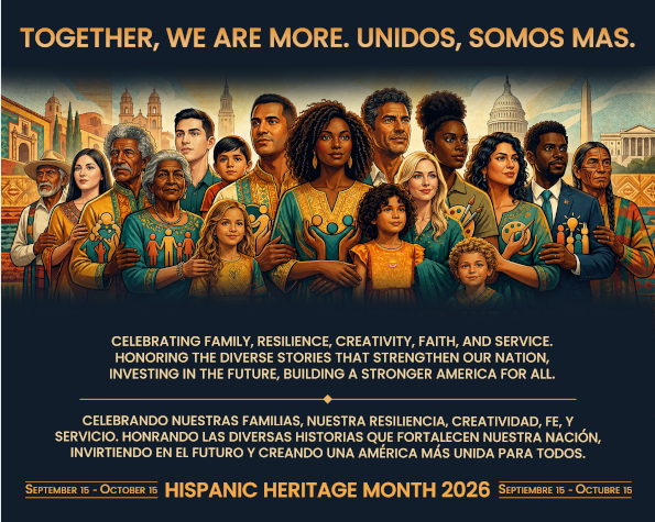 2026 Winning Poster National Hispanic Heritage Month