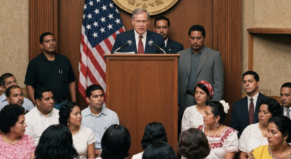 Rep. Edward Roybal promoting Hispanic Heritage Week